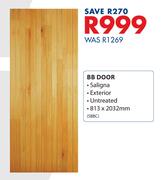 BB Door 813x2032mm SBBC