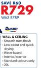 Duram Wall & Ceiling-20Ltr