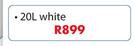 Plascon Polvin White-20Ltr