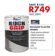 Dulux Rockgrip Plaster Primer-20Ltr