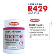 Plascon Gloss Enamel-5Ltr