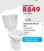 WHS Costa Rio Toilet Set