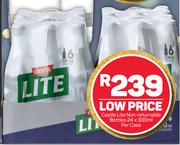 Castle Lite Non Returnable Bottles-24 x 330ml Per Case