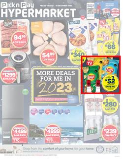 Pick n Pay Hypermarket Eastern Cape : More Deals (27 December - 31 December 2022), page 1