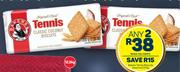 Bakers Tennis Biscuits Assorted-For Any 2 x 200g