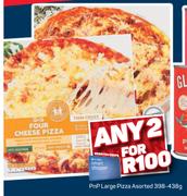 PnP Large Pizza Assorted-For 2 x 398-438g