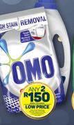 Omo Auto Washing Powder Assorted 2Kg, Liquid Detergent 1.5L-Any 2