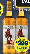 Captain Morgan Spiced Gold-For 2 x 750ml