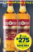  Klipdrift Export Brandy-For 2 x 750ml