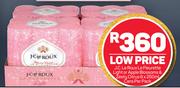 J.C.Le Roux Le Fleurette Light Or Apple Blossom & Zesty Citrus Cans-6 x 250ml Per Pack