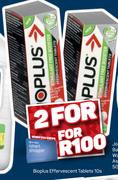 Bioplus Effervescent Tablets-For 2 x 10s