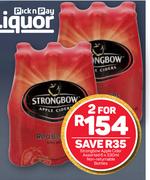 Strongbow Apple Cider Non Returnable Bottles Assorted-For 2 x 6 x 330ml 