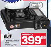 Alva 1 Burner Canister Stove CCR101