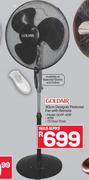 Goldair 40cm Designer Pedestal Fan With Remote GCPF-40R