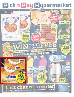 Pick n Pay Hypermarket Eastern Cape : Win Your Shopping Deals (07 June - 18 June 2023), page 1