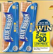 Blue Ribbon Bread Sliced White-For 2 x 700g