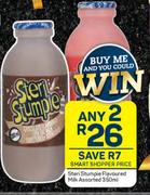Steri Stumpie Flavoured Milk Assorted-For 2 x 350ml