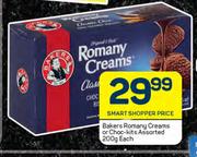 Bakers Romany Creams Or Choc Kits Assoted-200g Each