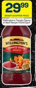 Wellington's Tomato Sauce Or New Recipe-700ml Each