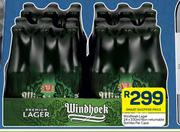 Windhoek Lager Non Returnable Bottles-24 x 330ml Per Case