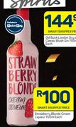 Strawberry Blonde Cream Liqueur-750ml Each