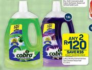 Cobra Aroma Sense Active Tile Cleaner Assorted-For 2 x 1.5L