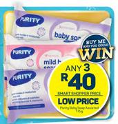 Purity Baby Soap Assorted-For 3 x 175g