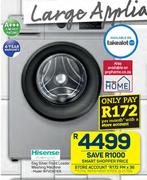 Hisense 6Kg Silver Front Loader Washing Machine WFVC6010S