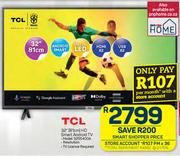 TCL 32" HD Smart Android TV 32S5400A