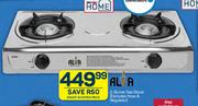 Alva 2 Burner Gas Stove 