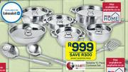 Tissolli Bakeline 15 Piece Cookware Set