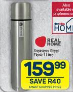 Real Home 1L Stainless Steel Flask