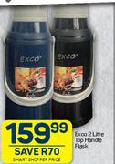 Exco 2L Top Handle Flask
