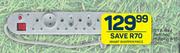 DIY 8 Way Switched Multiplug With Cord