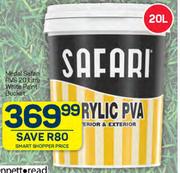 Medal Safari PVA White Paint Bucket-20L