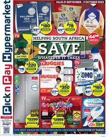 Pick n Pay Hypermarket Eastern Cape :  Save Whatever It Takes (21 September - 11 October 2023)