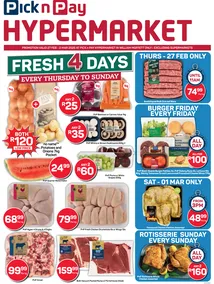 Pick n Pay Hypermarket Eastern Cape : Fresh Specials (27 February - 02 March 2025)