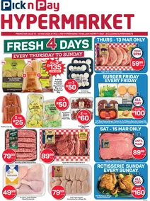 Pick n Pay Hypermarket Eastern Cape : Fresh Specials (13 March - 16 March 2025)