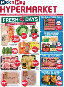 Pick n Pay Hypermarket Eastern Cape : Fresh Specials (27 March - 30 March 2025)