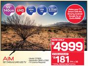 AIM 55" UHD LED Tv - CZ1855