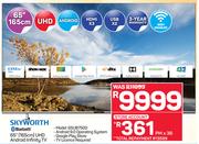 SKYWORTH 65" UHD Android Infinity Tv - 65UB7500