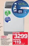 DEFY 8KG White Top Loader Washing Machine - DTL144