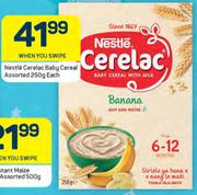 Nestle Cerelac Baby Cereal Assorted-250g Each