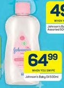Johnson's Baby Oil-500ml