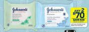 Johnson's Micellar Facial Wipes Assorted-For 2 x 25s