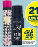 Lentheric Hoity Toity & I Love Perfumed Body Spray Assorted-Any 2 x 90ml