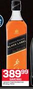 Jameson Triple Distilled Irish Whisky-750ml