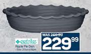 Eetrite Ripple Pie Dish