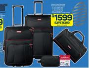 Elite 4 Piece Travel Set Assorted Colours-Each