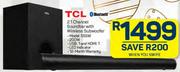 TCL 2.1 Channel Soundbar With Wireless Subwoofer S55W